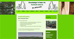 Desktop Screenshot of ehrenbolger-suter.ch